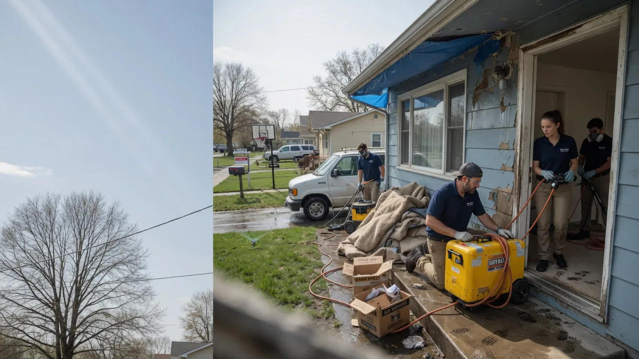 Basement Flood Cleanup in Andrews Air Force Base, MD near me